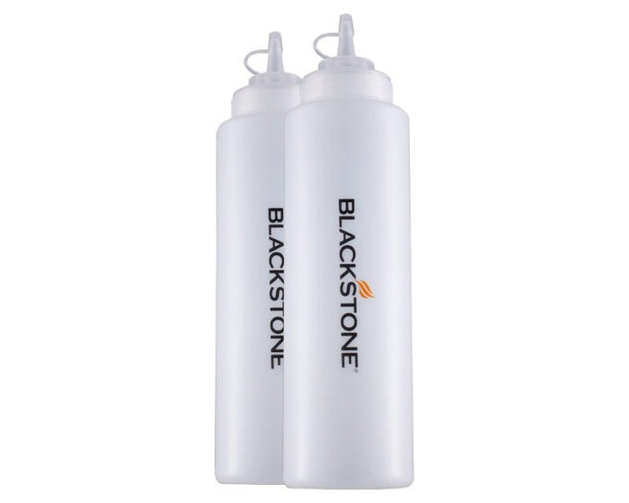 Blackstone 2 piece 32oz Square Squeeze Bottle Set