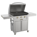 Blackstone 28inch Select Series Griddle with Stainless Steel Cart and Built in Storage