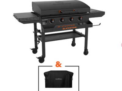 Blackstone 36inch Original Series Omnivore Griddle with Front Shelf and Soft Cover