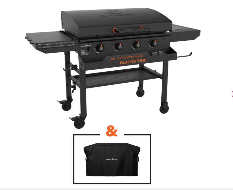 Blackstone 36inch Original Series Omnivore Griddle with Front Shelf and Soft Cover