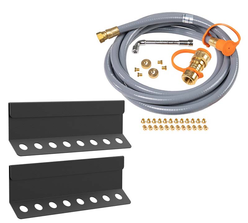 Blackstone Griddle Essentials Kit de conversion au gaz naturel avec pare-vent Blackstone Griddle Essentials Kit de conversion au gaz naturel avec pare-vent