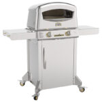 Blackstone Select Series Pizza Oven with Stainless Steel Cart and Built in Storage