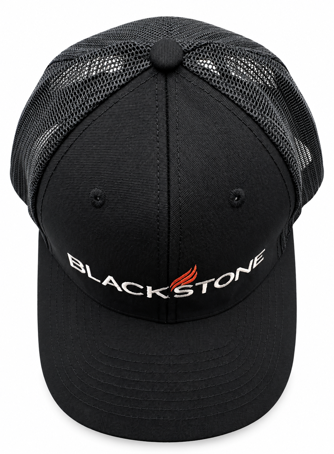 Blackstone Snapback Hat with Breathable Mesh Back and Bold Logo1