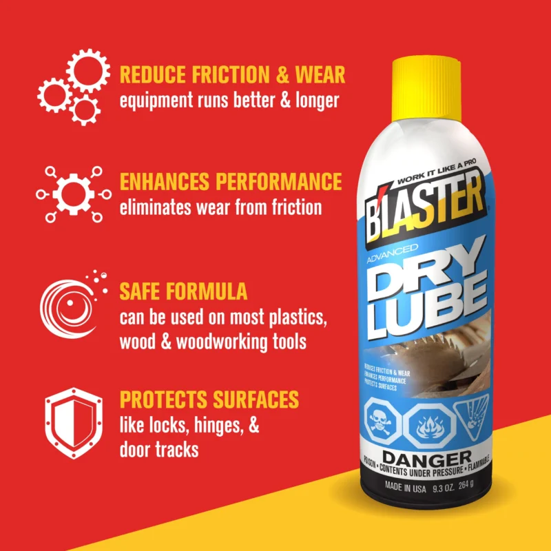 B'laster Lubrifiant Sec Avancé 264g 1
