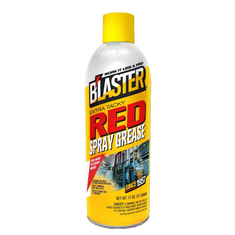 B'laster Extra Tacky Red Spray Grease 311g