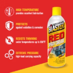 B'laster Extra Tacky Red Spray Grease 311g2