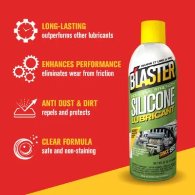 B’laster Industrial Strength Silicone Lubricant – 311g4