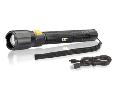 CAT Lighting 120 Lumen LED Focusing Power Rechargeable Flashlight