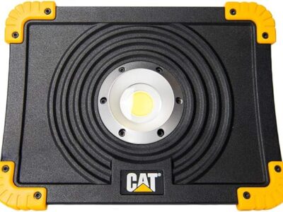 CAT Lighting Lampe de travail de chantier à LED 3000 lumens avec support et poignée rotatifs