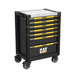 Cat 7 Drawer Rolling Tool Cabinet Yellow
