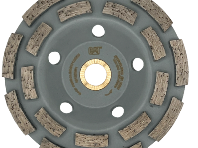 CAT 4 1/2inch Double Row Diamond Grinder - 300 Trade for concrete bricks slabs plaster stone