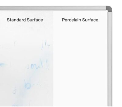 DEMW002 Luxor Mobile Double Sided Porcelain Whiteboard with Stand & Marker Tray – 72 x 40