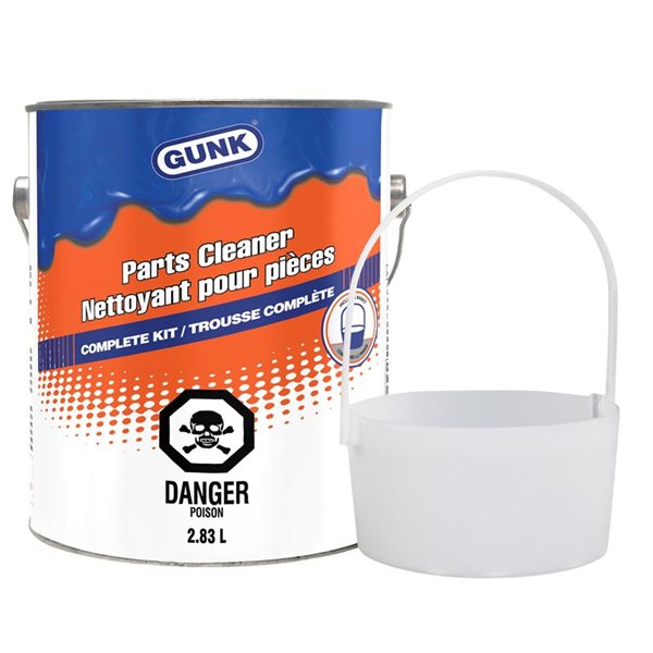 Gunk Small Engine Parts Cleaner Kit with Drip Basket 2.83L
