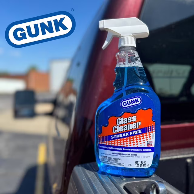 Gunk Nettoyant pour vitres sans traces avec vaporisateur à gâchette 975ml