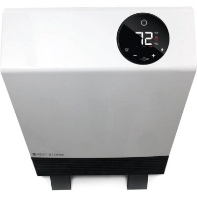 Heat Storm 1000W Infrared Cabinet Heater with Thermostat and Remote Control2