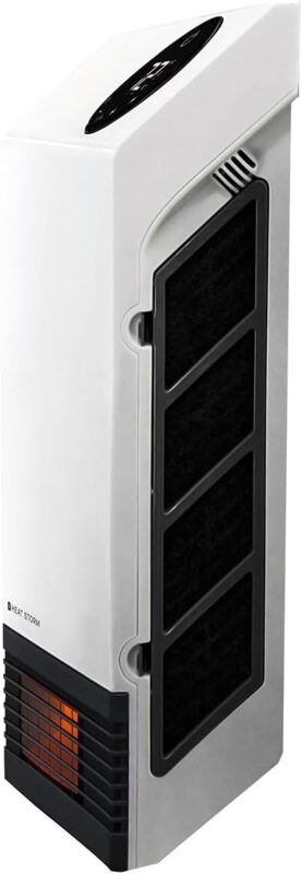 Heat Storm 1000W Wall Mount Wi Fi Heater with Thermostat and 3 Heat Settings1 Heat Storm 1000W Wall Mount Wi Fi Heater with Thermostat and 3 Heat Settings1