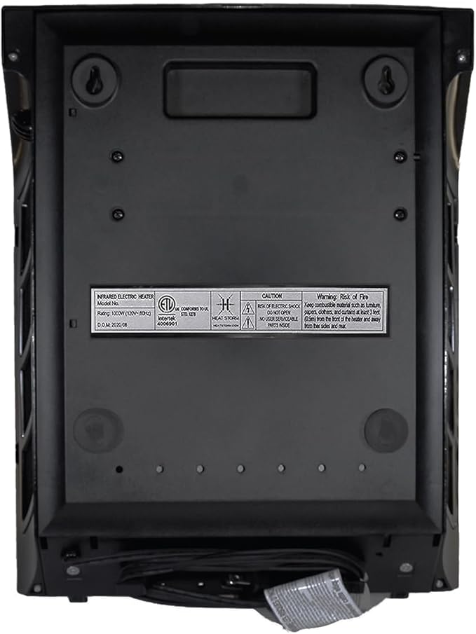 Heat Storm 1000W Wall Mount Wi Fi Heater with Thermostat and 3 Heat Settings3