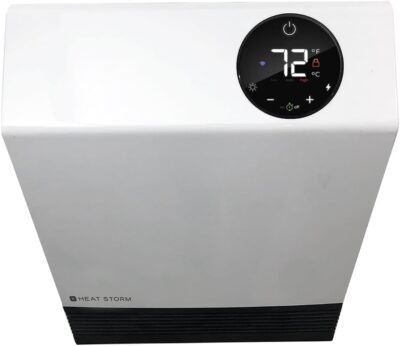 Heat Storm 1000W Wall Mount Wi Fi Heater with Thermostat and 3 Heat Settings9 Heat Storm 1000W Wall Mount Wi Fi Heater with Thermostat and 3 Heat Settings9