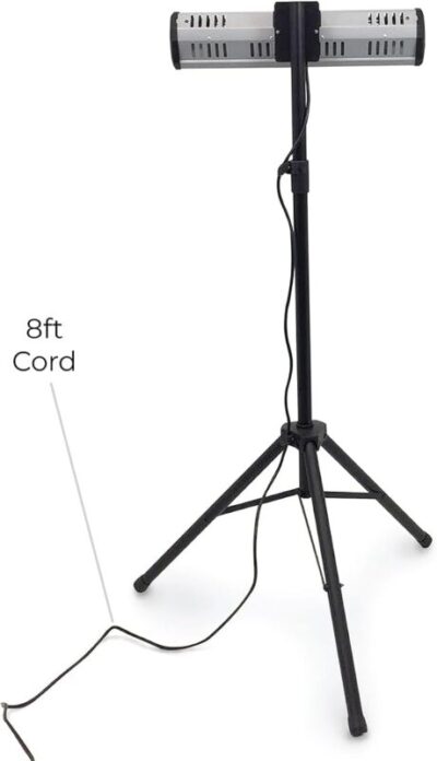 Chauffage d'appoint infrarouge portable Heat Storm 1500W avec thermostat numérique Chauffage d'appoint infrarouge portable Heat Storm 1500W avec thermostat numérique