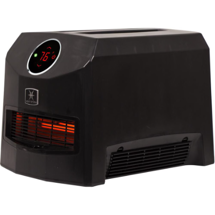 Heat Storm Mojave 1500W Portable Infrared Heater with Digital Thermostat and Safe Touch Grill2 Heat Storm Mojave 1500W Portable Infrared Heater with Digital Thermostat and Safe Touch Grill2