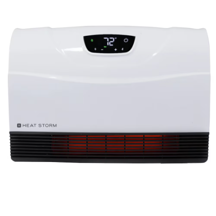 Heat Storm Preston 1500W Portable Infrared Quartz Heater with Digital Thermostat and Safe Touch Grill Heat Storm Preston 1500W Portable Infrared Quartz Heater with Digital Thermostat and Safe Touch Grill