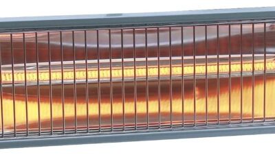 Heat Storm Tradesman 1500W Outdoor Infrared Quartz Heater with WallCeiling Mount and Remote Control16