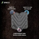 Klymit V Seat Lightweight Inflatable Camp Seat Cushion1