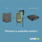 Klymit V Seat Lightweight Inflatable Camp Seat Cushion4