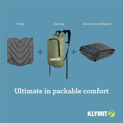Klymit V Seat Lightweight Inflatable Camp Seat Cushion4