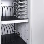 Luxor 12 Device Vertical Wall Desk Charging Box for up to 13inch Screens3