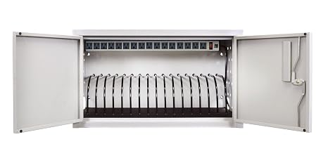 Luxor 12 Device Wall or Desktop Charging Cabinet for up to 13inch Screens4