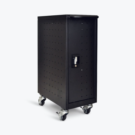 Luxor 16 Device Charging Cabinet Cart for up to 16inch Screens