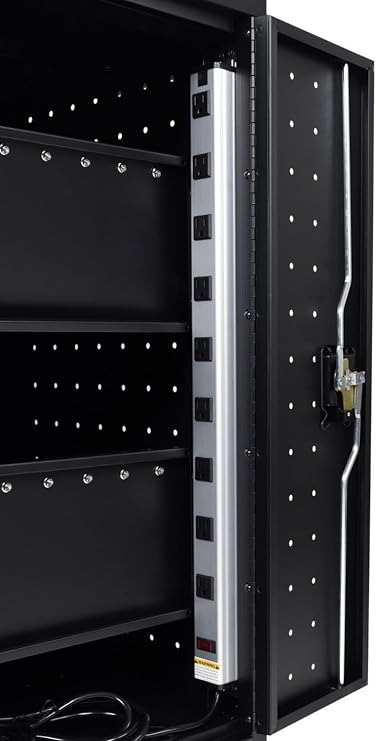 Luxor 18 Device Charging Cabinet Cart for up to 16inch Screens1