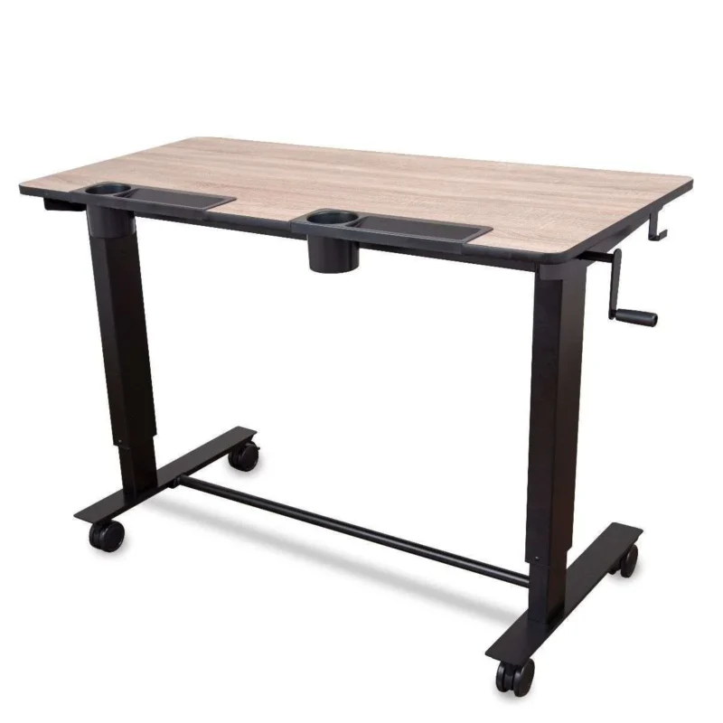 Luxor 2 person Adjustable Height Desk with Crank Handle Luxor 2 person Adjustable Height Desk with Crank Handle