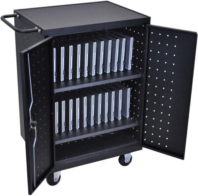 Luxor 24 Device Charging Cabinet Cart for up to 16inch Screens Luxor 24 Device Charging Cabinet Cart for up to 16inch Screens
