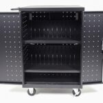 Luxor 24 Device Charging Cabinet Cart for up to 16inch Screens1