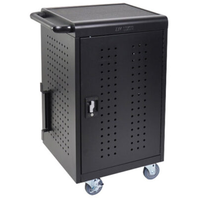Luxor 30 Device Charging Cabinet Cart for up to 16inch Screens