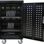 Luxor 30 Device Charging Cabinet Cart for up to 16inch Screens3