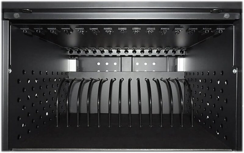 Luxor 30 Device Charging Cabinet Cart for up to 16inch Screens4