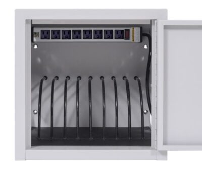 Luxor 8 Device Wall or Desktop Charging Cabinet for up to 13inch Screens (cabinet de charge mural ou de bureau pour écrans jusqu'à 13 pouces)