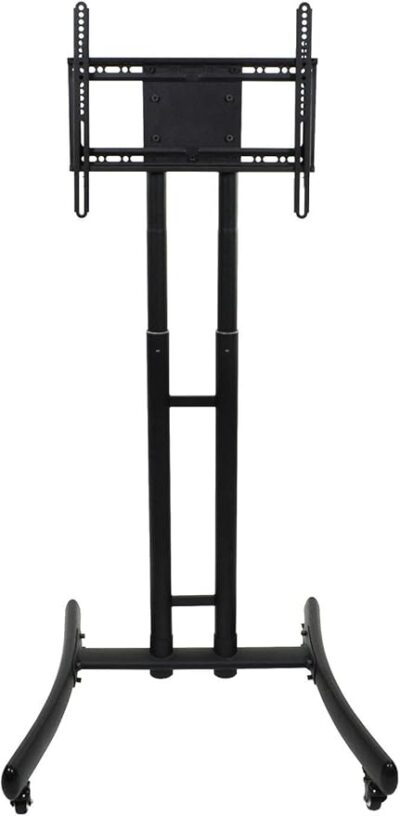 Luxor Adjustable Height Rolling TV Stand for 32inch to 70inch Screens