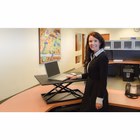 Luxor AirRise Standing Desk Converter2 Luxor AirRise Standing Desk Converter2