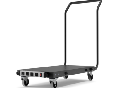 Poignée de chariot Luxor pour système d'armoire de chargement modulaire
