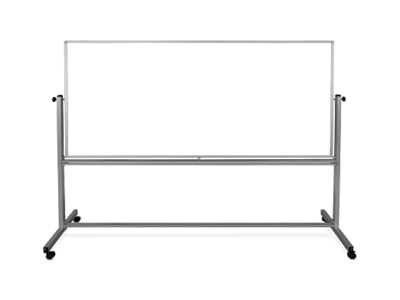 Luxor Mobile Double Sided Magnetic Whiteboard with Stand and Marker Tray – 96 x 40