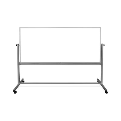 Luxor Mobile Double Sided Magnetic Whiteboard with Stand and Marker Tray – 96 x 40