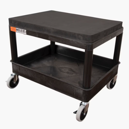 Luxor Mobile Mechanic's Seat with Removable Seat Cushion and Spacious Storage Tub Black 300lb Weight Capacity Luxor Mobile Mechanic's Seat with Removable Seat Cushion and Spacious Storage Tub Black 300lb Weight Capacity