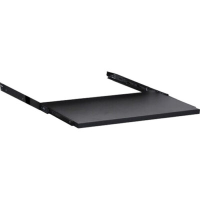 Luxor Plateau à clavier extractible pour chariots AV et polyvalents en plastique