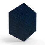 Luxor Reclaim Stick On Fabric Covered Acoustic Panel 6 pack Midnight Blue