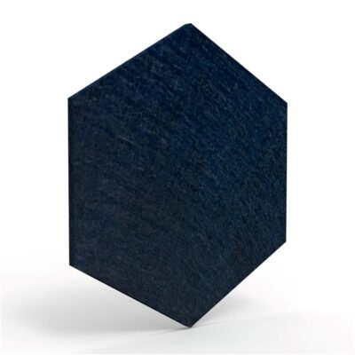 Luxor Reclaim Stick On Fabric Covered Acoustic Panel 6 pack Midnight Blue