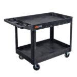 Luxor Two Shelf Heavy Duty Utility cart